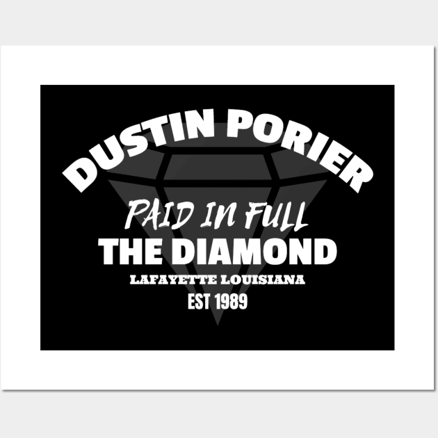 Dustin Porier "Paid In Full" Wall Art by DigitalWolf